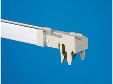 Aluminium guide rail end pieces front & rear (pk 10)